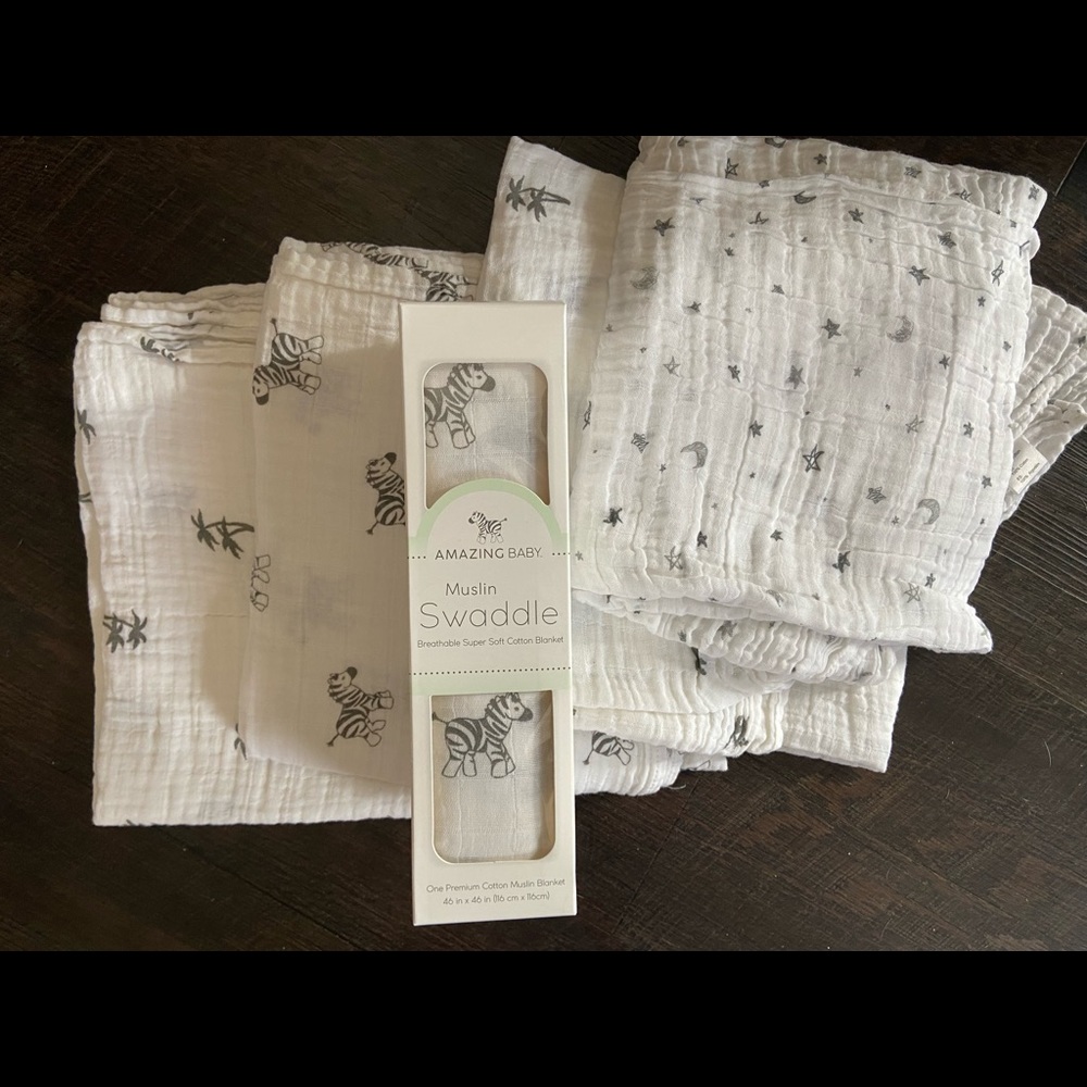 Muslin Swaddle Bundle